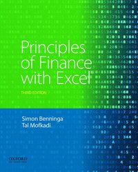 bokomslag Principles of Finance with Excel