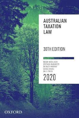 Robin Woellner, Stephen Barkoczy - Australian Taxation Law 2020, Häftad