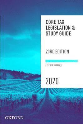 Stephen Barkoczy - Core Tax Legislation and Study Guide, Häftad