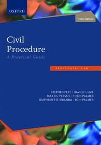 bokomslag Civil Procedure