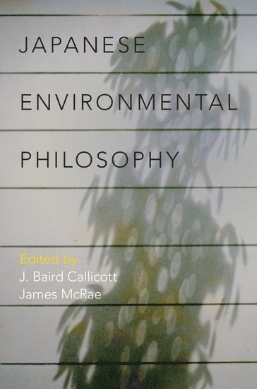 Japanese Environmental Philosophy 1