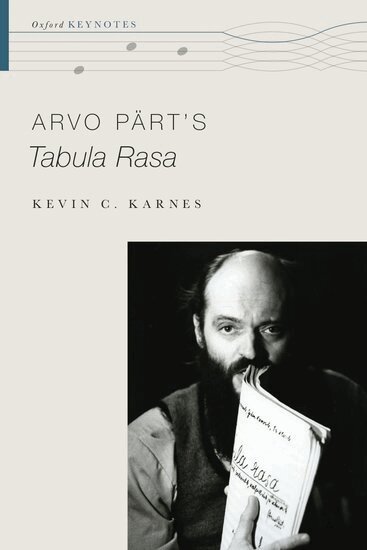 Kevin C. Karnes - Arvo Pärt's Tabula Rasa, Inbunden