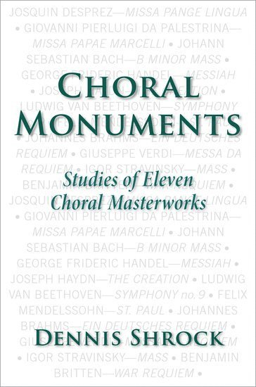 bokomslag Choral Monuments