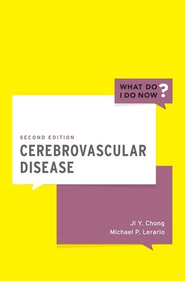 Ji Y. Chong, Michael P. Lerario - Cerebrovascular Disease, Häftad