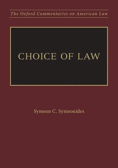 bokomslag Choice of Law