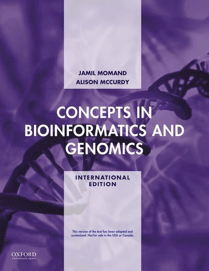 Jamil Momand, Alison McCurdy, Silvia Heubach, Nancy Warter-Perez, MOMAND, Momand - Concepts in Bioinformatics and Genomics, Häftad