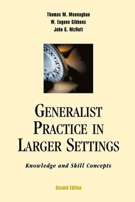 Thomas M Meenaghan, W Eugene Gibbons, John G McNutt - Generalist Practice in Larger Settings, Second Edition, Häftad