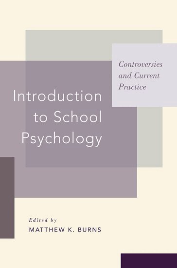 Matthew K. Burns, Matthew K. Burns - Introduction to School Psychology, Häftad
