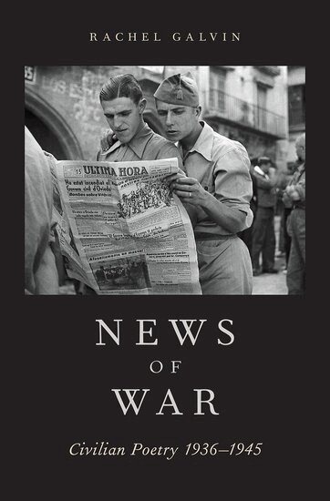 Rachel Galvin - News of War, Inbunden