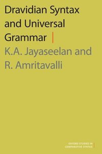 bokomslag Dravidian Syntax and Universal Grammar