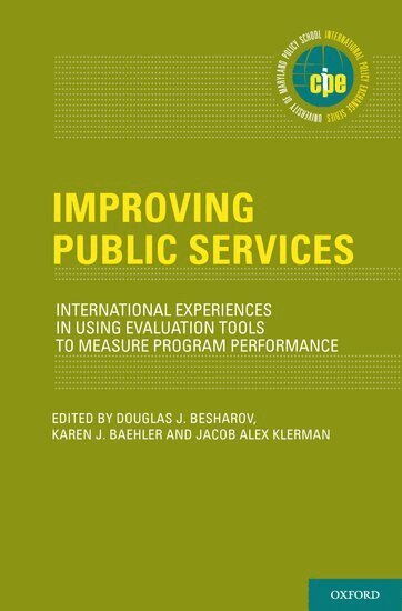 Douglas J. Besharov, Karen J. Baehler, Jacob Alex Klerman - Improving Public Services, Inbunden