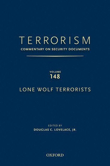 bokomslag Terrorism: Commentary on Security Documents Volume 148