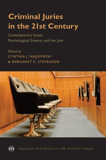 Cynthia Najdowski, Margaret Stevenson - Criminal Juries in the 21st Century, Häftad