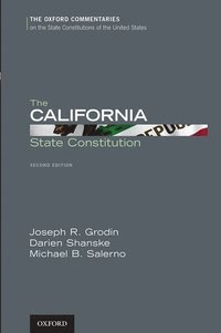 bokomslag The California State Constitution