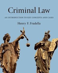 bokomslag Criminal Law: An Introduction to Key Concepts and Cases