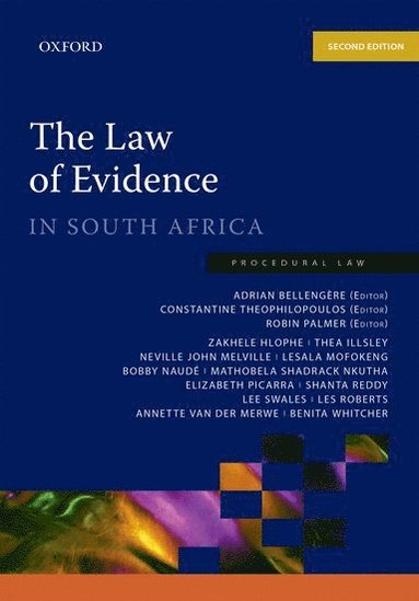 bokomslag Law of Evidence