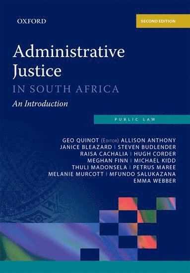 bokomslag Administrative Justice in South Africa