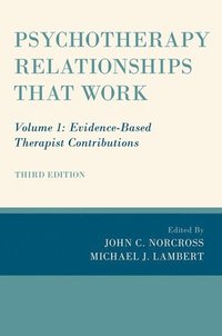 bokomslag Psychotherapy Relationships that Work