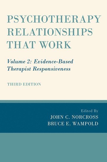 bokomslag Psychotherapy Relationships that Work