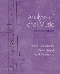bokomslag Analysis of Tonal Music: A Schenkerian Approach