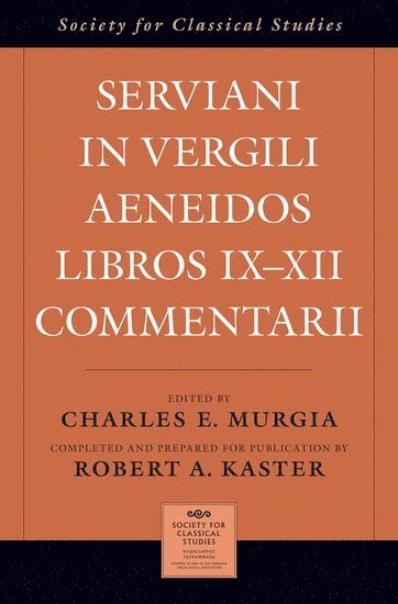 bokomslag Serviani in Vergili Aeneidos libros IX-XII commentarii