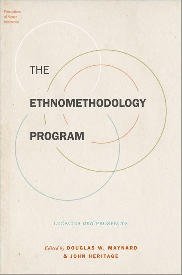 bokomslag The Ethnomethodology Program
