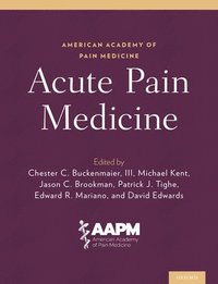 bokomslag Acute Pain Medicine