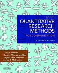 bokomslag Quantitative Research Methods for Communication