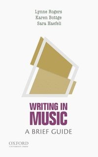 bokomslag Writing in Music: A Brief Guide