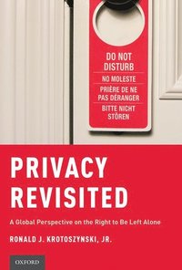 bokomslag Privacy Revisited