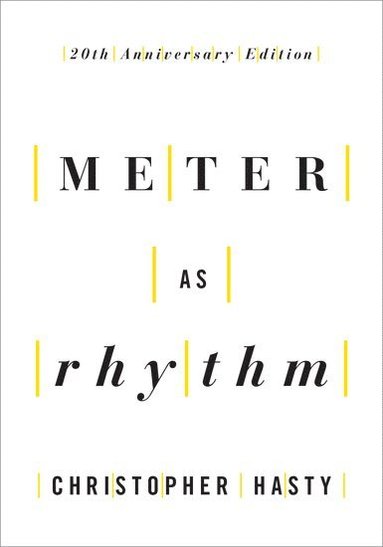 bokomslag Meter as Rhythm