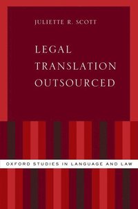 bokomslag Legal Translation Outsourced