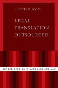 bokomslag Legal Translation Outsourced