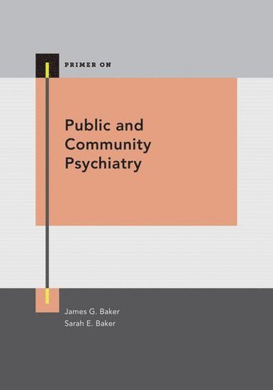 bokomslag Public and Community Psychiatry