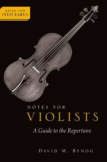 bokomslag Notes for Violists