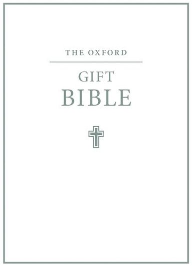 bokomslag Oxford Gift Bible