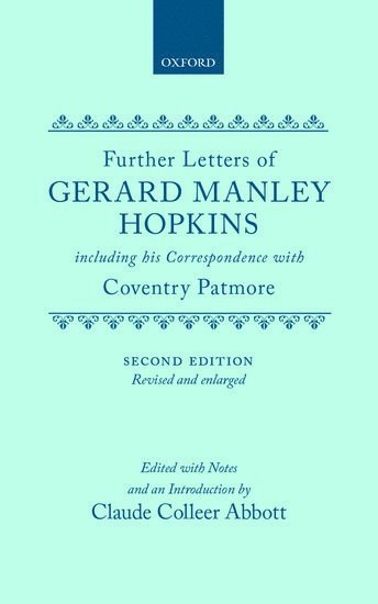further Letters of Gerard Manley Hopkins 1