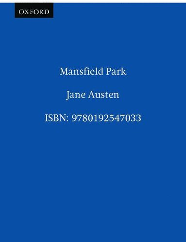 bokomslag Mansfield Park