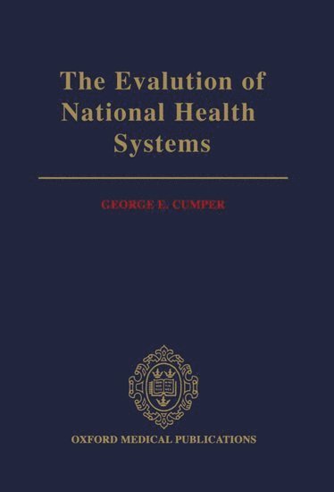 bokomslag Evaluation of National Health Systems