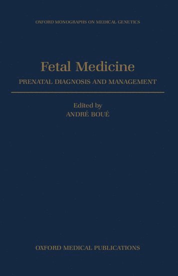 bokomslag Fetal Medicine