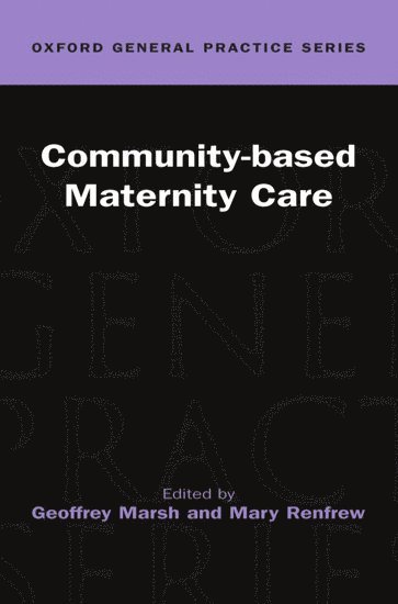bokomslag Community-based Maternity Care
