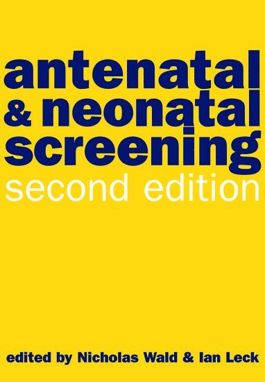 bokomslag Antenatal and Neonatal Screening