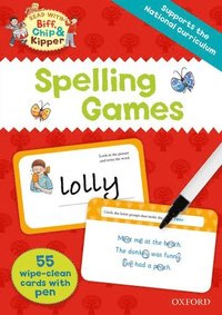 bokomslag Oxford Reading Tree Read with Biff, Chip and Kipper: Spelling Games Flashcards
