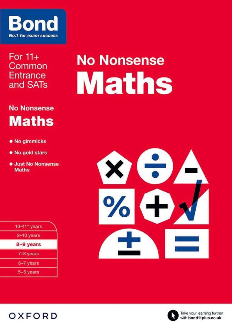 Bond: Maths: No Nonsense 1