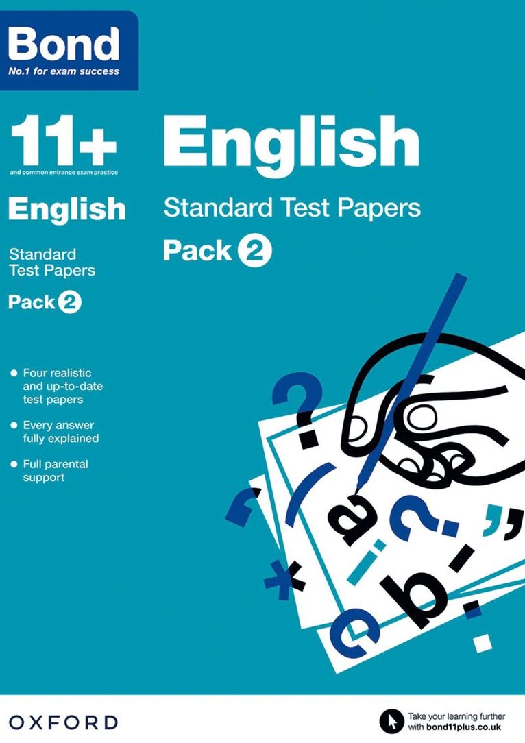 Bond 11+: English: Standard Test Papers: Ready for the 2025 exam: For 11+ GL assessment and Entrance Exams 1