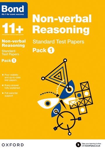 bokomslag Bond 11+: Non-verbal Reasoning: Standard Test Papers: Ready for the 2025 exam