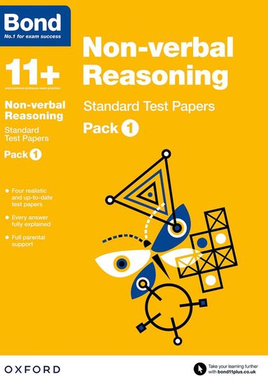 bokomslag Bond 11+: Non-verbal Reasoning: Standard Test Papers: Ready for the 2025 exam (for GL Assessment & other 11 plus exams)