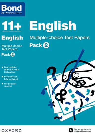 bokomslag Bond 11+: English: Multiple-choice Test Papers: Ready for the 2025 exam (for GL Assessment & other 11 plus exams)