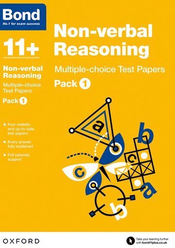 bokomslag Bond 11+: Non-verbal Reasoning: Multiple-choice Test Papers: Ready for the 2025 exam