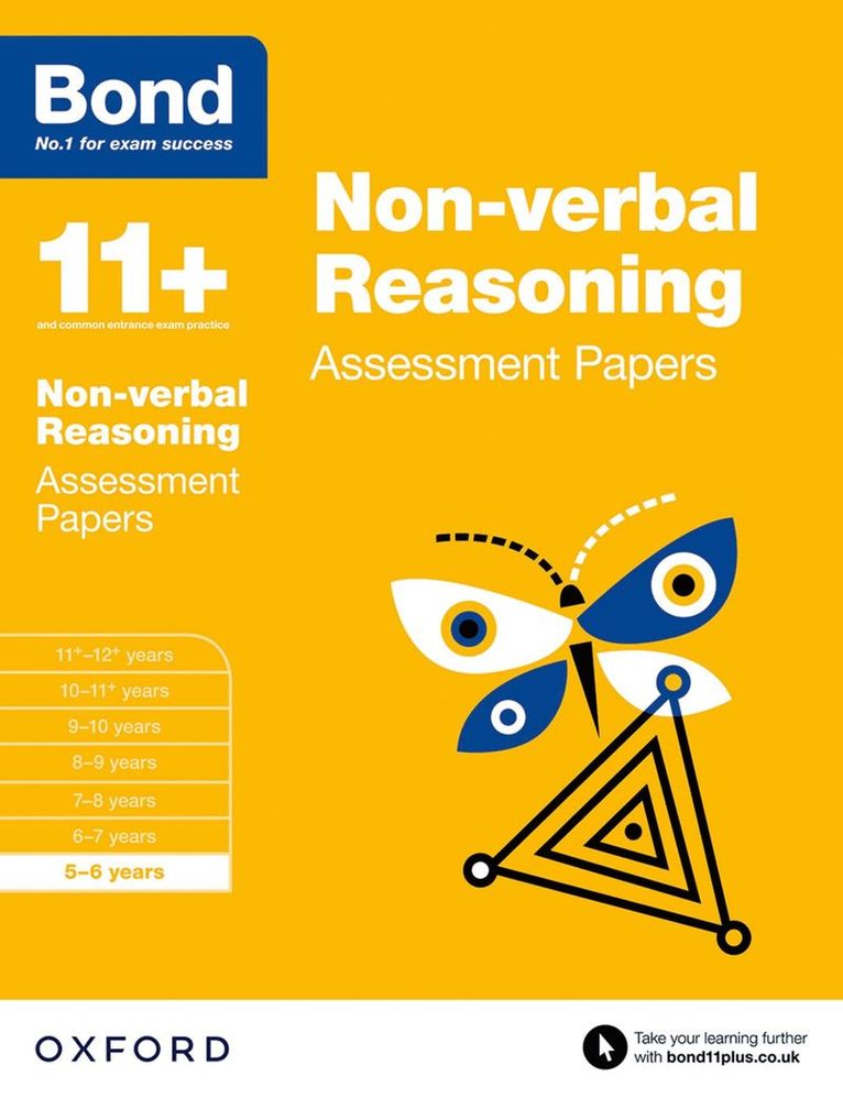 Bond 11+: Non-verbal Reasoning: Assessment Papers 1